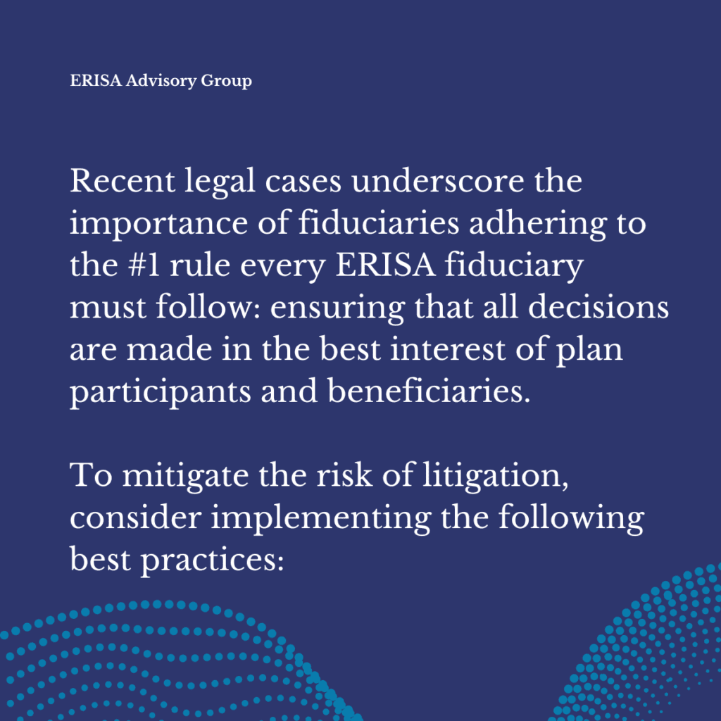 Graphic with a blue background featuring text and abstract shapes.
