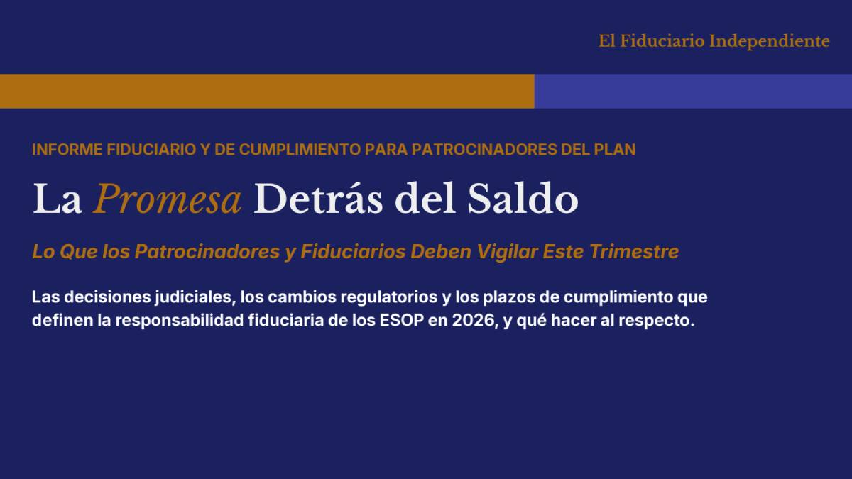 The Fiduciario Independiente: La Promesa Detrás del Saldo